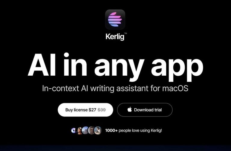 Kerlig AI es un asistente de escritura con inteligencia artificial, así funciona