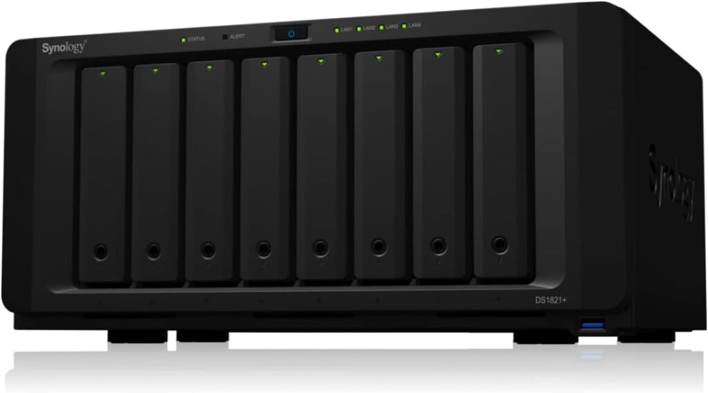 Synology DS1821+, la bestia parda de los NAS PARA CASA