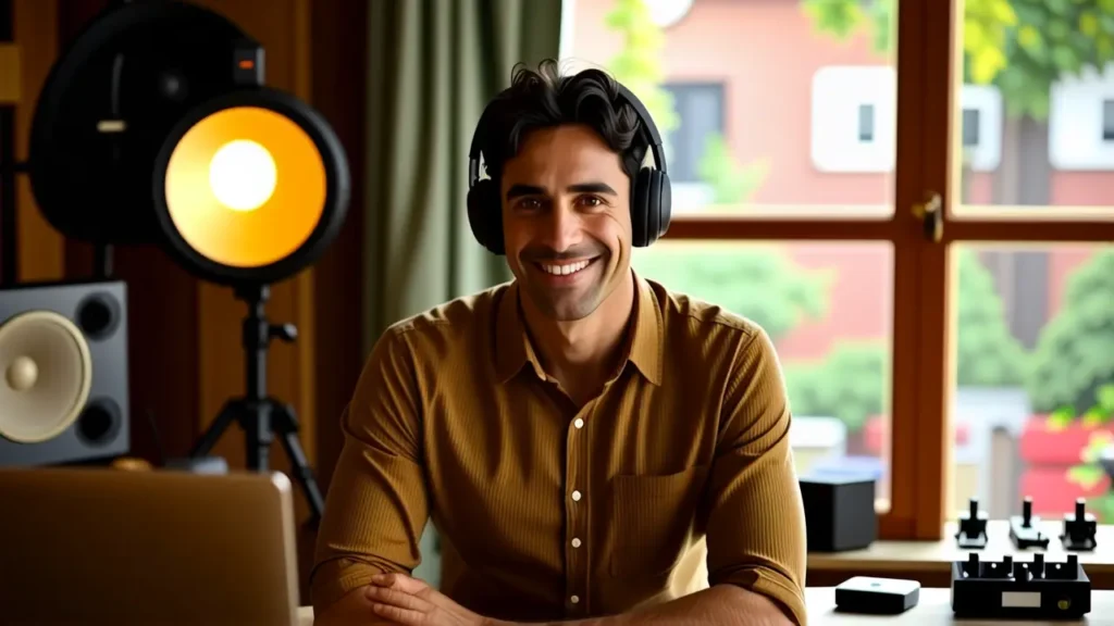 Fotógrafo captura música española en estudio cálido